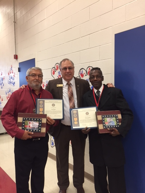 Mr. Charles is Knighted for his service during the Vietnam War.